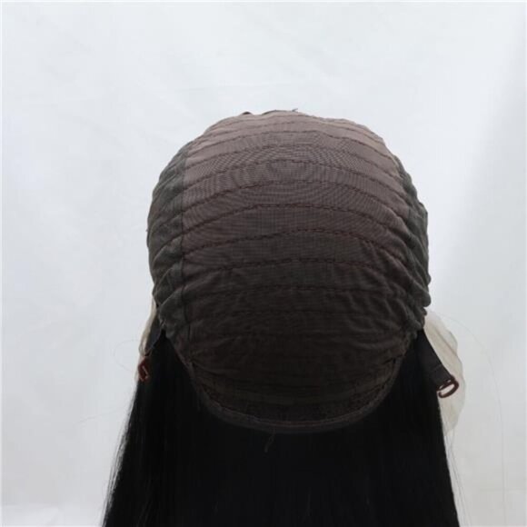 13*3" Lace Front Wigs Synthetic Long Straight 24" 130% Density - Picture 7 of 9